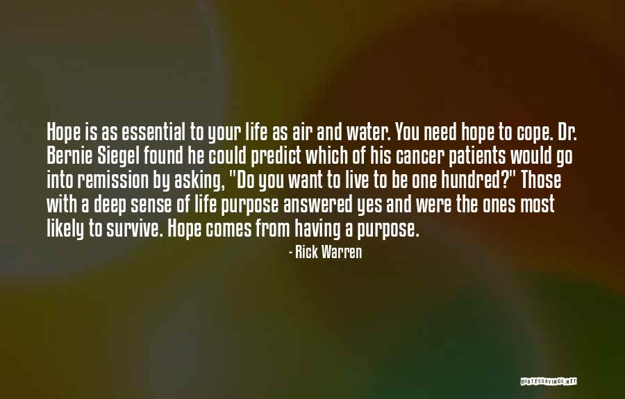 Cancer And Life Quotes By Rick Warren Cancer And Life Quotes By Rick Warren