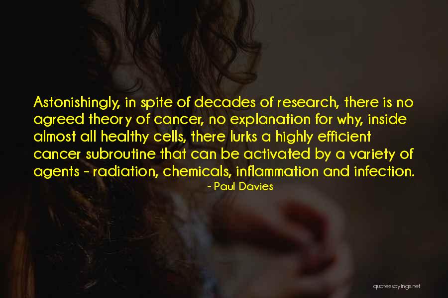 Cancer Cells Quotes By Paul Davies Cancer Cells Quotes By Paul Davies
