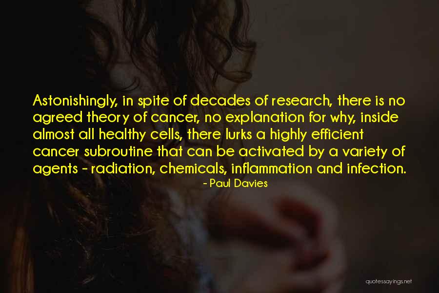 Cancer Cells Quotes By Paul Davies