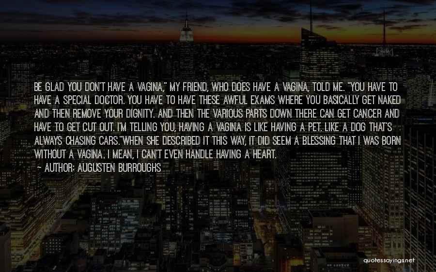 Cancer Friend Quotes By Augusten Burroughs