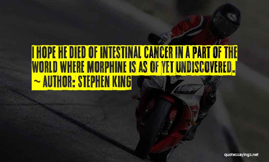 Cancer Hope Quotes By Stephen King