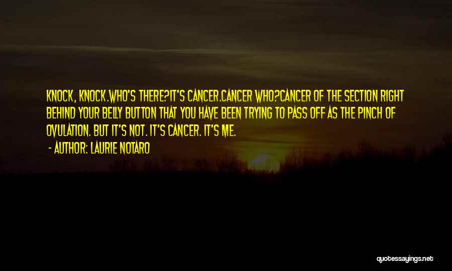 Cancer Quotes By Laurie Notaro