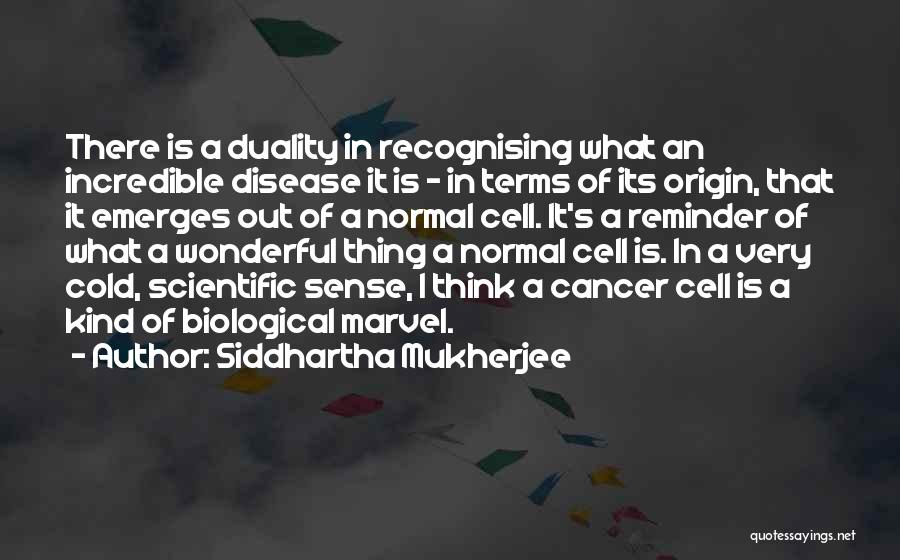 Cancer Quotes By Siddhartha Mukherjee