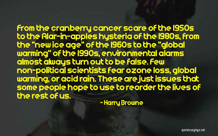 Cancer Scare Quotes By Harry Browne Cancer Scare Quotes By Harry Browne