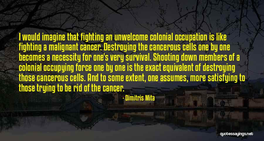 Cancer Survival Quotes By Dimitris Mita Cancer Survival Quotes By Dimitris Mita
