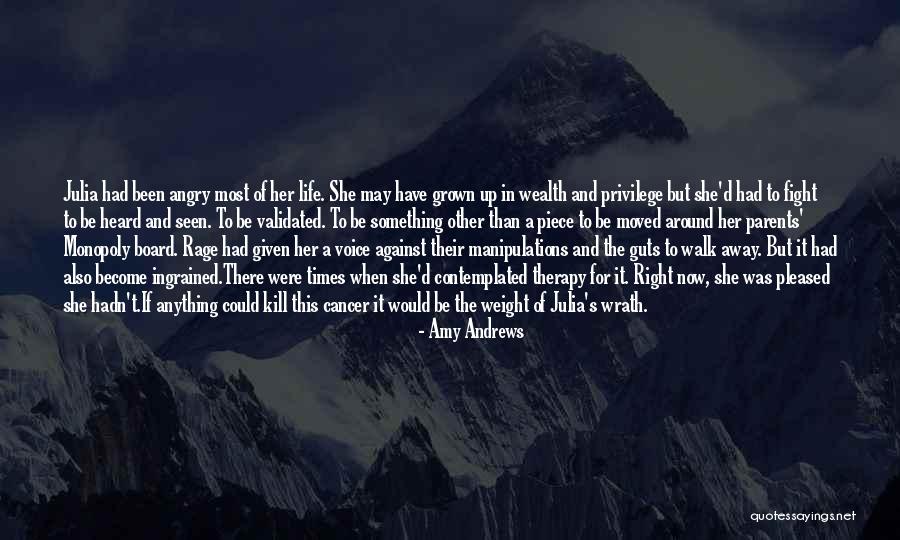 Cancer Walk Quotes By Amy Andrews Cancer Walk Quotes By Amy Andrews
