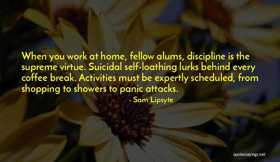 Cancer Walk Quotes By Sam Lipsyte Cancer Walk Quotes By Sam Lipsyte