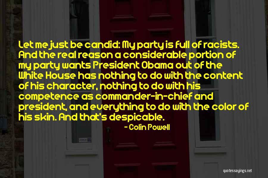 Candid Quotes By Colin Powell