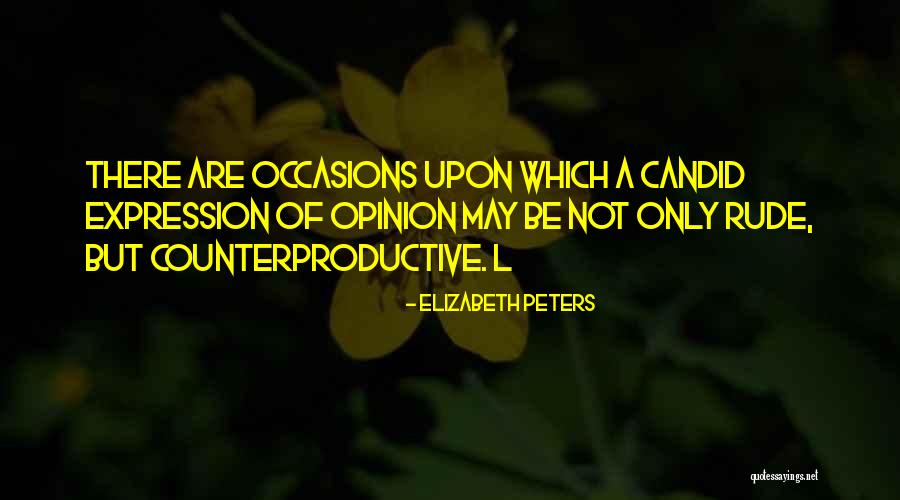 Candid Quotes By Elizabeth Peters Candid Quotes By Elizabeth Peters