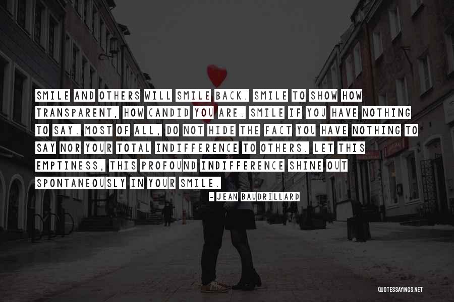 Candid Quotes By Jean Baudrillard Candid Quotes By Jean Baudrillard