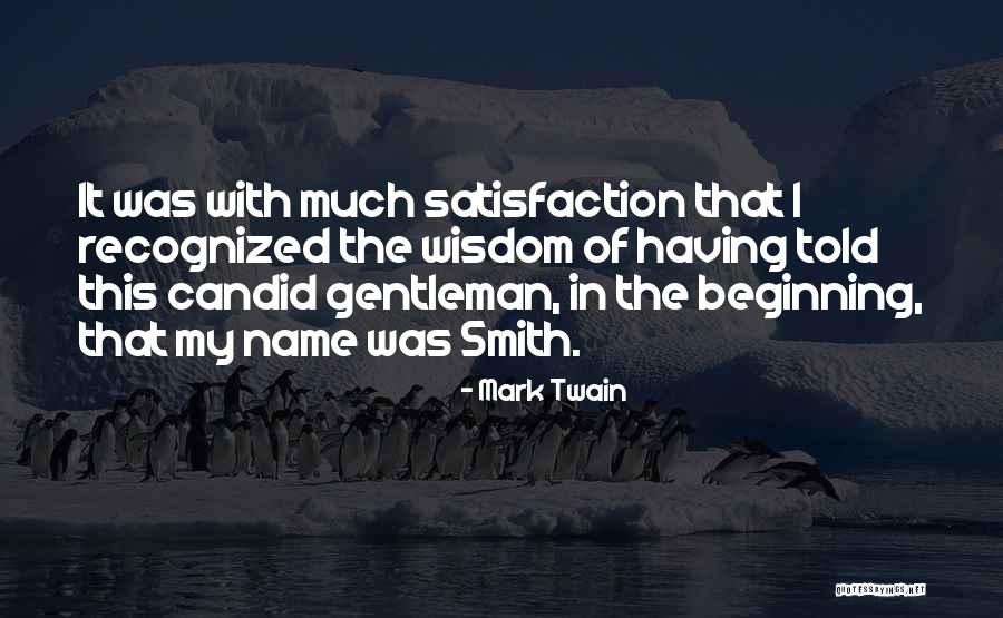 Candid Quotes By Mark Twain