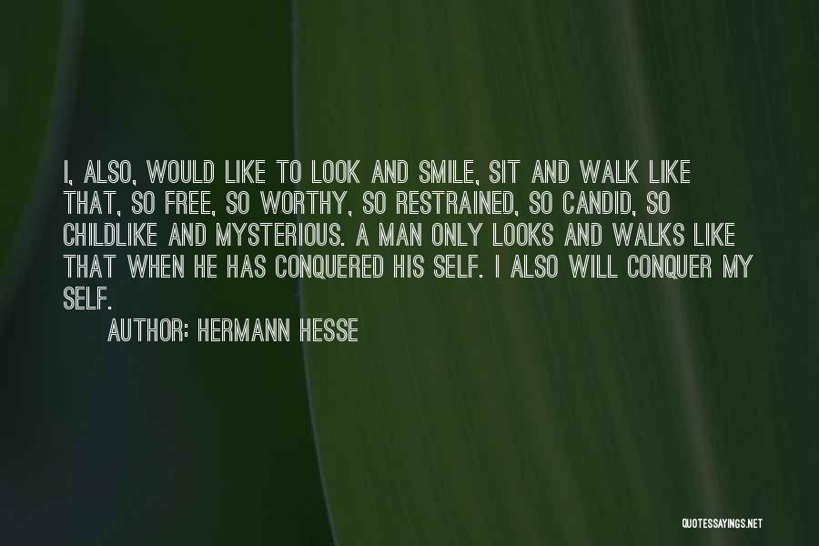 Candid Smile Quotes By Hermann Hesse