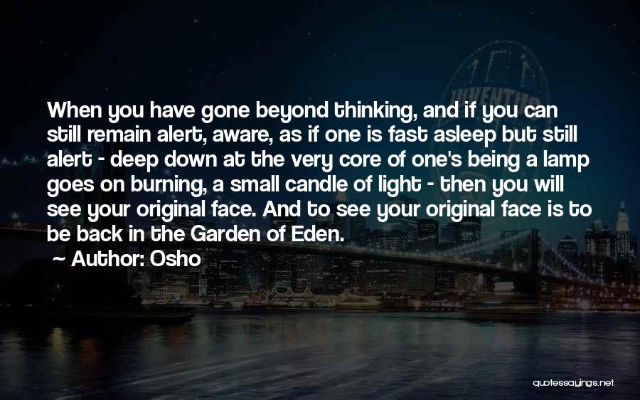 Candle Burning Out Quotes By Osho