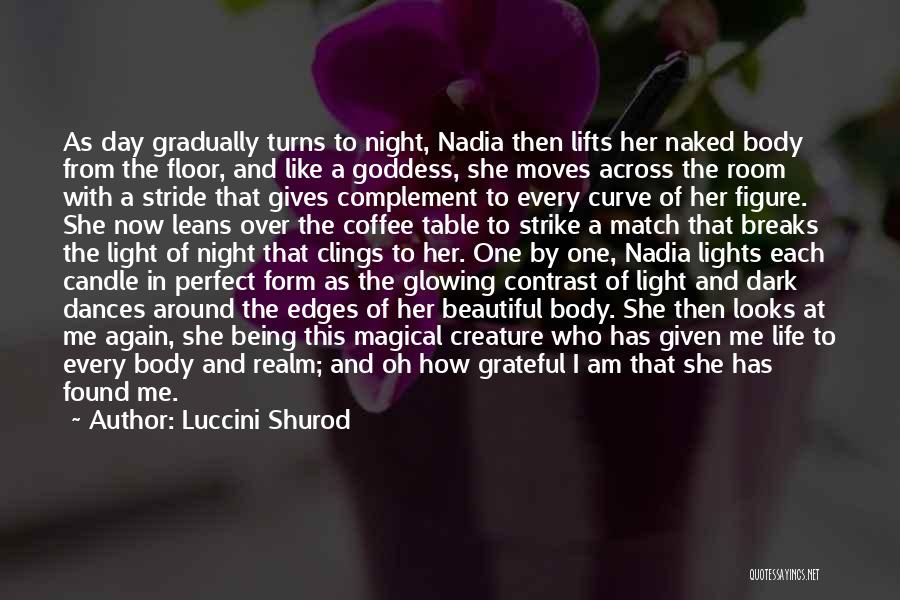 Candle Light Love Quotes By Luccini Shurod