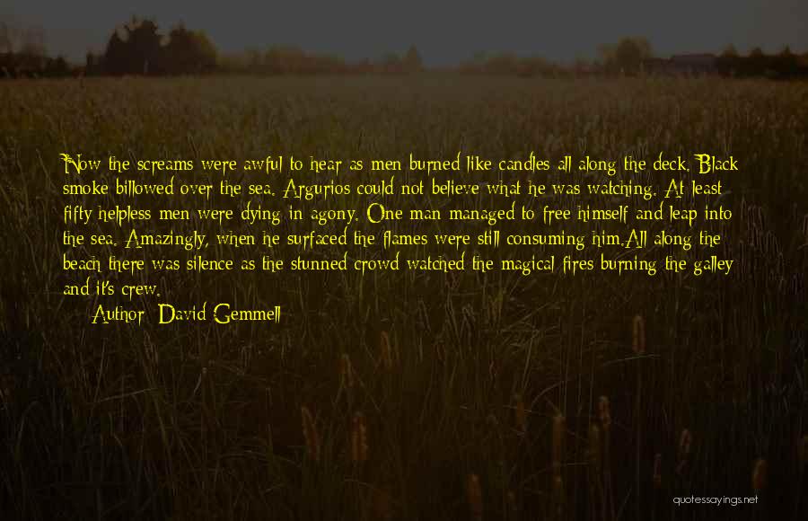 Candles Burning Out Quotes By David Gemmell