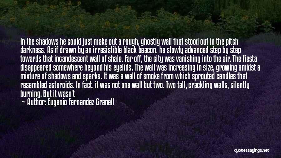 Candles Burning Out Quotes By Eugenio Fernandez Granell
