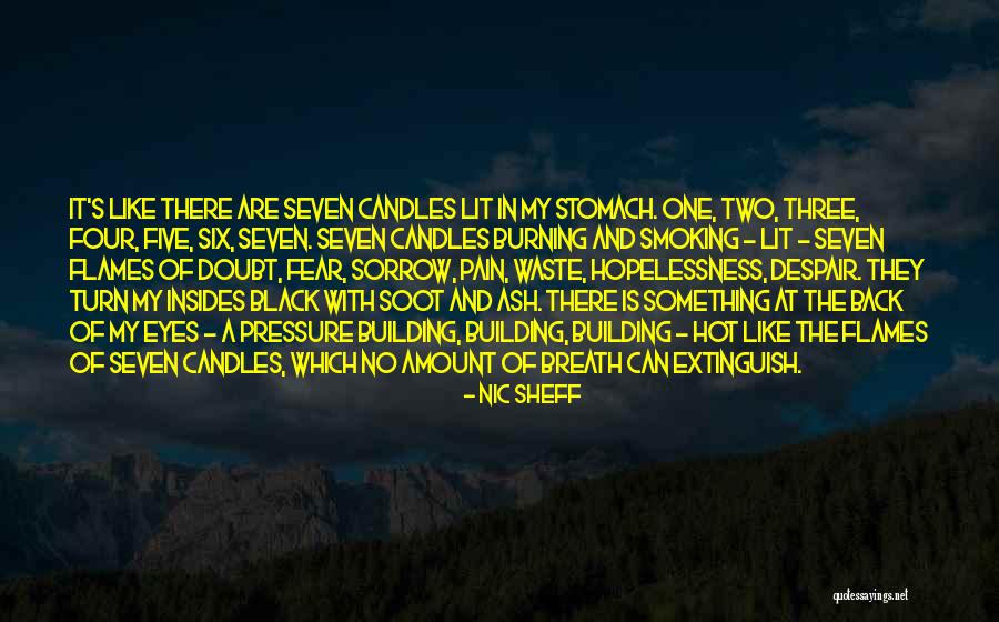 Candles Burning Out Quotes By Nic Sheff