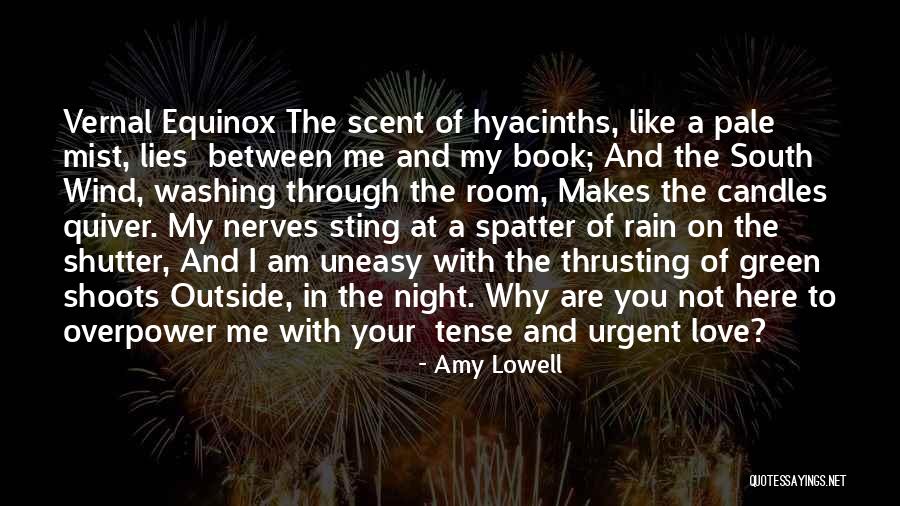 Candles Love Quotes By Amy Lowell