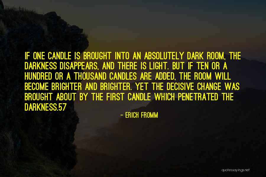 Candles Or Light Quotes By Erich Fromm Candles Or Light Quotes By Erich Fromm