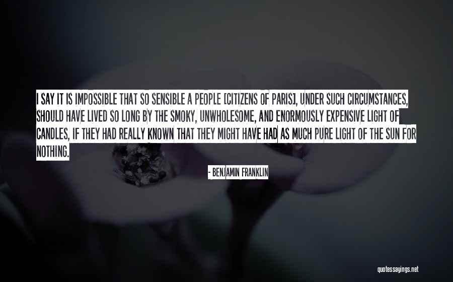 Candles The Quotes By Benjamin Franklin Candles The Quotes By Benjamin Franklin