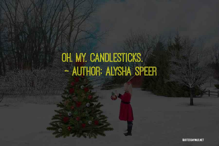 Candlesticks Quotes By Alysha Speer