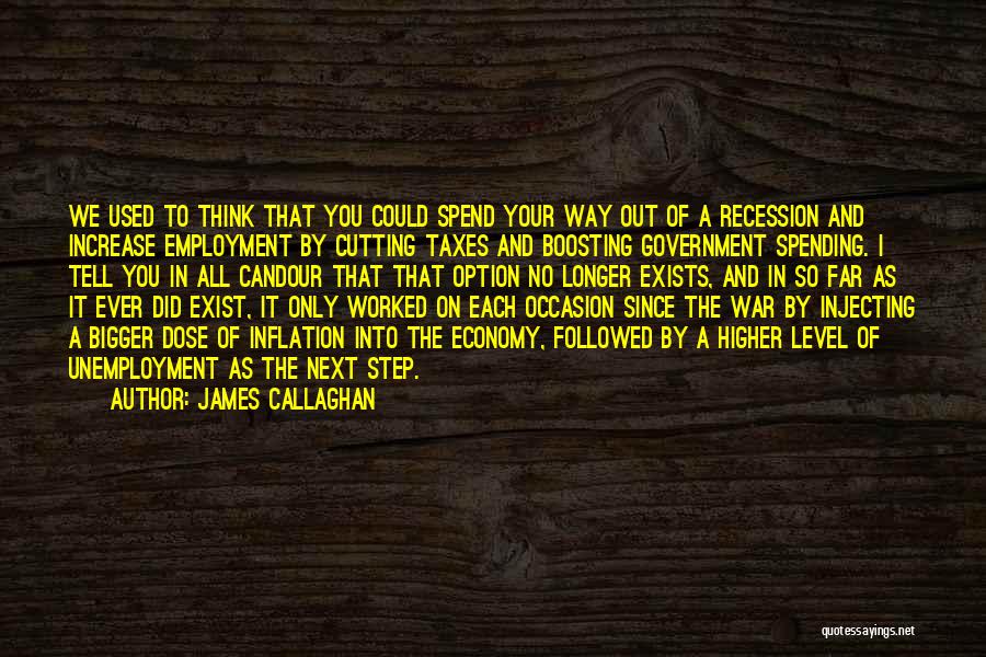 Candour Quotes By James Callaghan