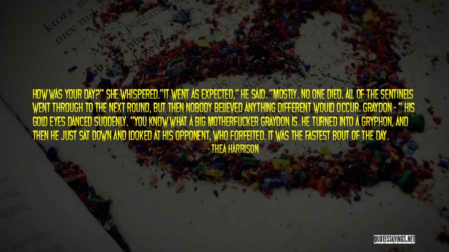 Cane Toad Quotes By Thea Harrison