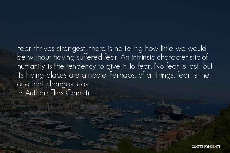 Canetti Quotes By Elias Canetti