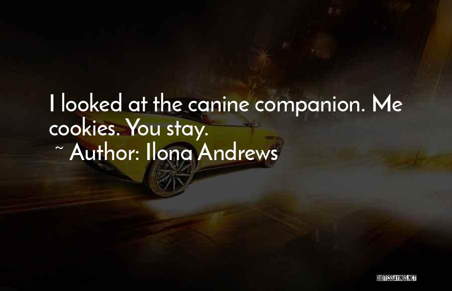 Canine Companion Quotes By Ilona Andrews