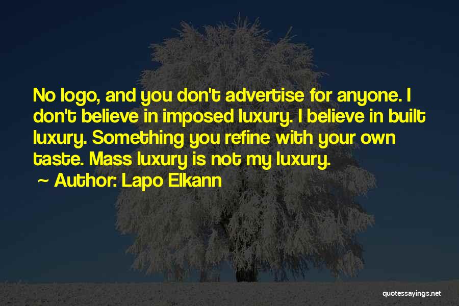 Cannistraro Quotes By Lapo Elkann