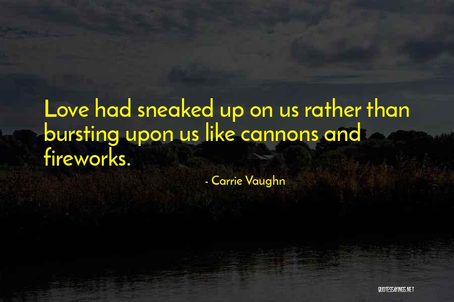 Cannons Quotes By Carrie Vaughn