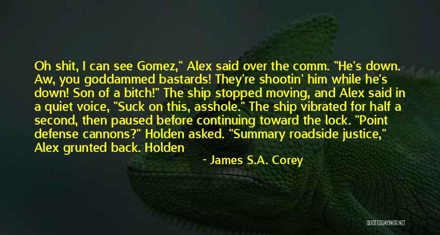 Cannons Quotes By James S.A. Corey