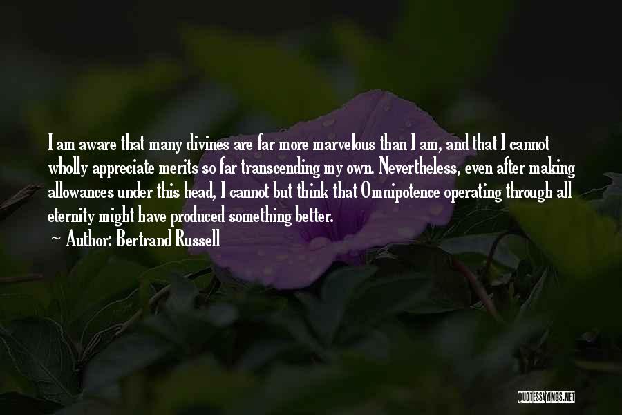 Cannot Appreciate Quotes By Bertrand Russell