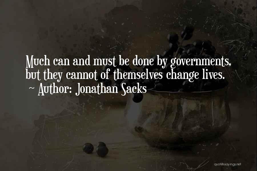 Cannot Be Done Quotes By Jonathan Sacks