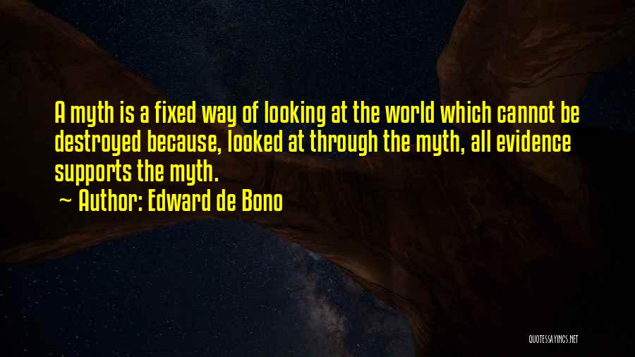 Cannot Be Fixed Quotes By Edward De Bono