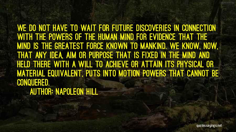 Cannot Be Fixed Quotes By Napoleon Hill