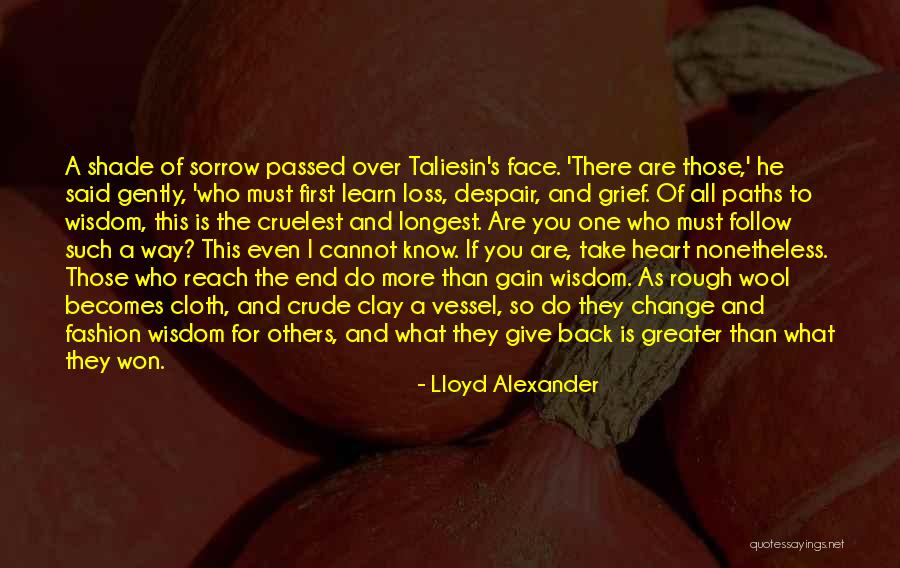 Cannot Change Others Quotes By Lloyd Alexander Cannot Change Others Quotes By Lloyd Alexander