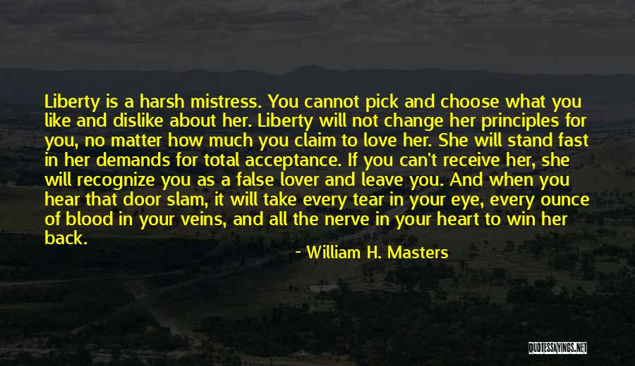 Cannot Change Quotes By William H. Masters Cannot Change Quotes By William H. Masters