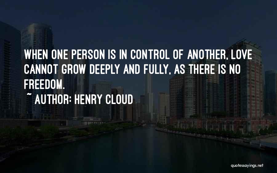 Cannot Control Quotes By Henry Cloud