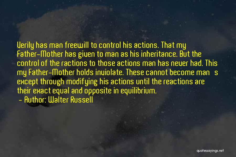 Cannot Control Quotes By Walter Russell