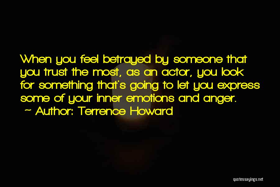 Cannot Express Emotions Quotes By Terrence Howard