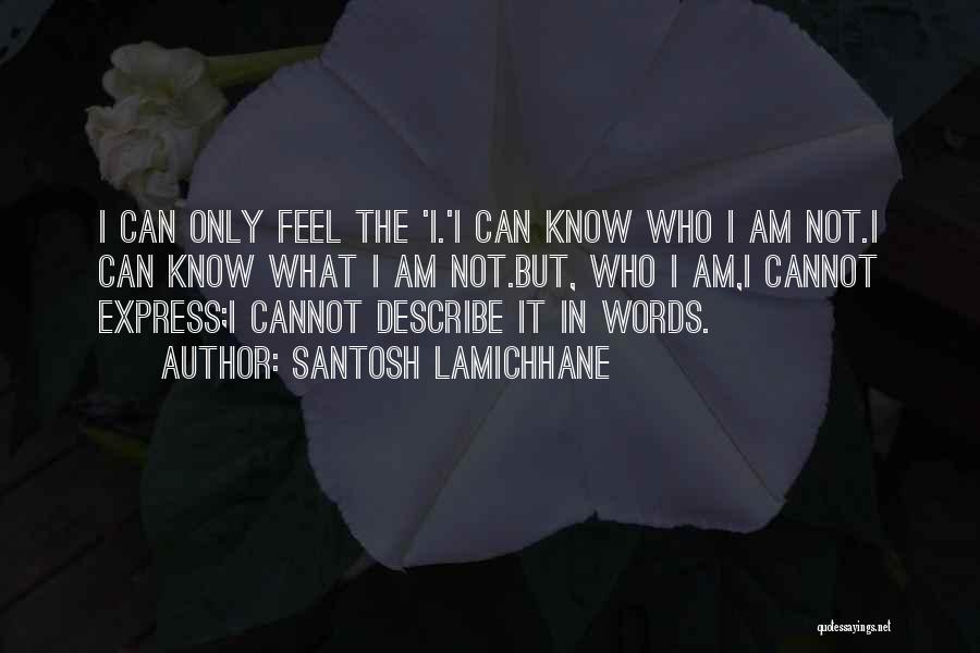 Cannot Express Quotes By Santosh Lamichhane