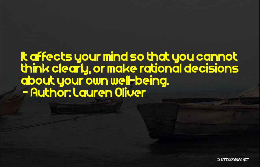 Cannot Love Quotes By Lauren Oliver