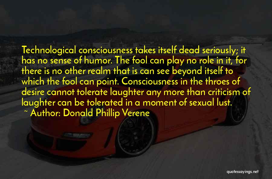 Cannot See Quotes By Donald Phillip Verene