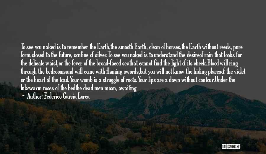 Cannot See Quotes By Federico Garcia Lorca