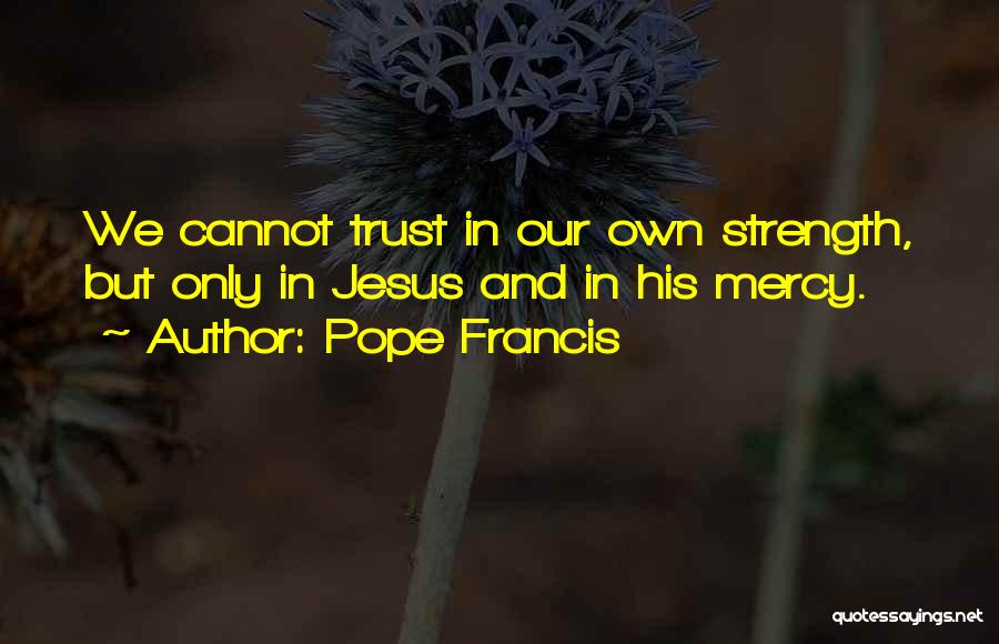 Cannot Trust Quotes By Pope Francis