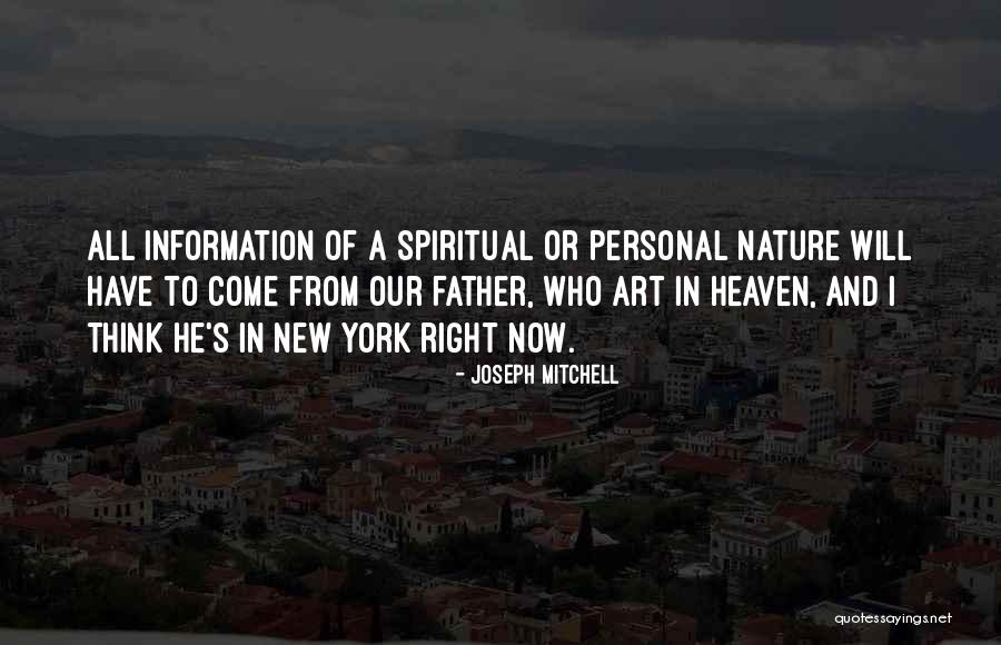 Canopy Love Quotes By Joseph Mitchell Canopy Love Quotes By Joseph Mitchell