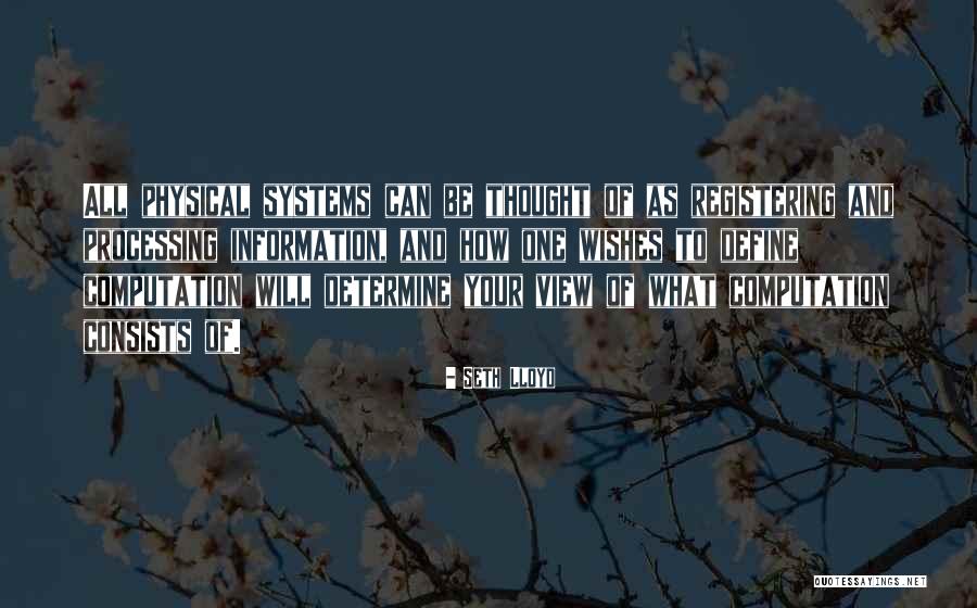 Cansat Azerbaijan Quotes By Seth Lloyd Cansat Azerbaijan Quotes By Seth Lloyd