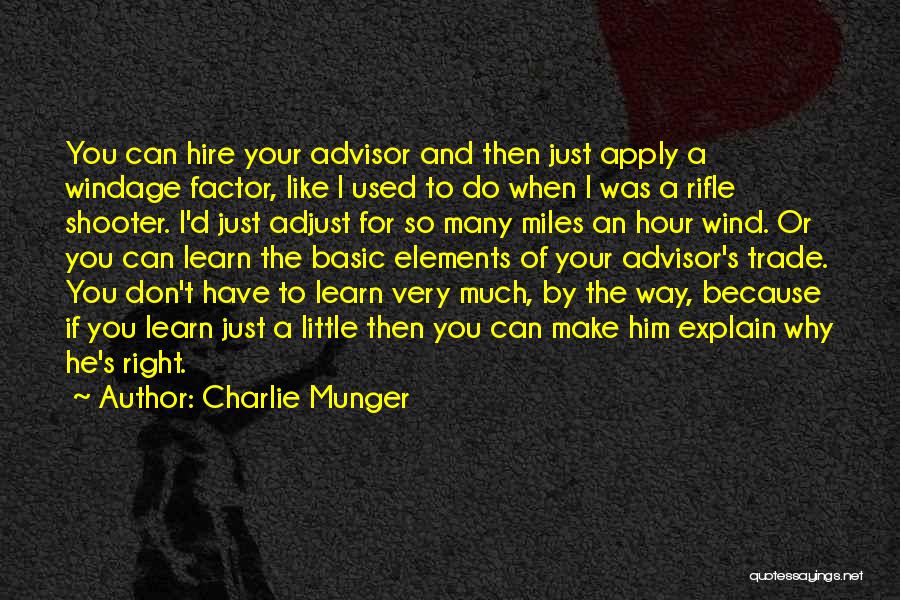 Can't Adjust Quotes By Charlie Munger