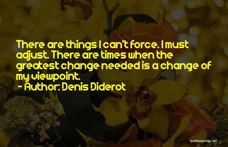 Can't Adjust Quotes By Denis Diderot